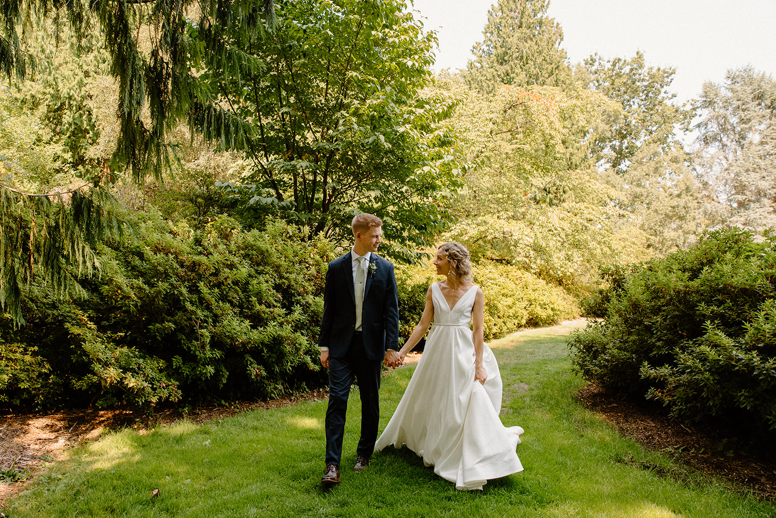 Seattle Washington wedding at Washington Park Arboretum