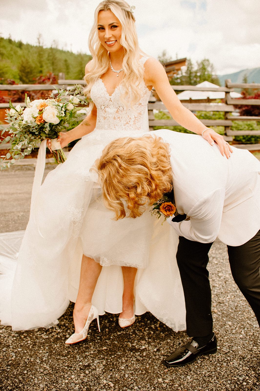 A beautiful wedding day in Snoqualmie Washington