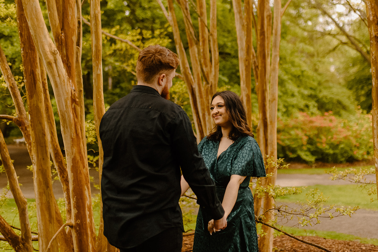 Seattle Engagement Photo Locations with Candid engagement photos
