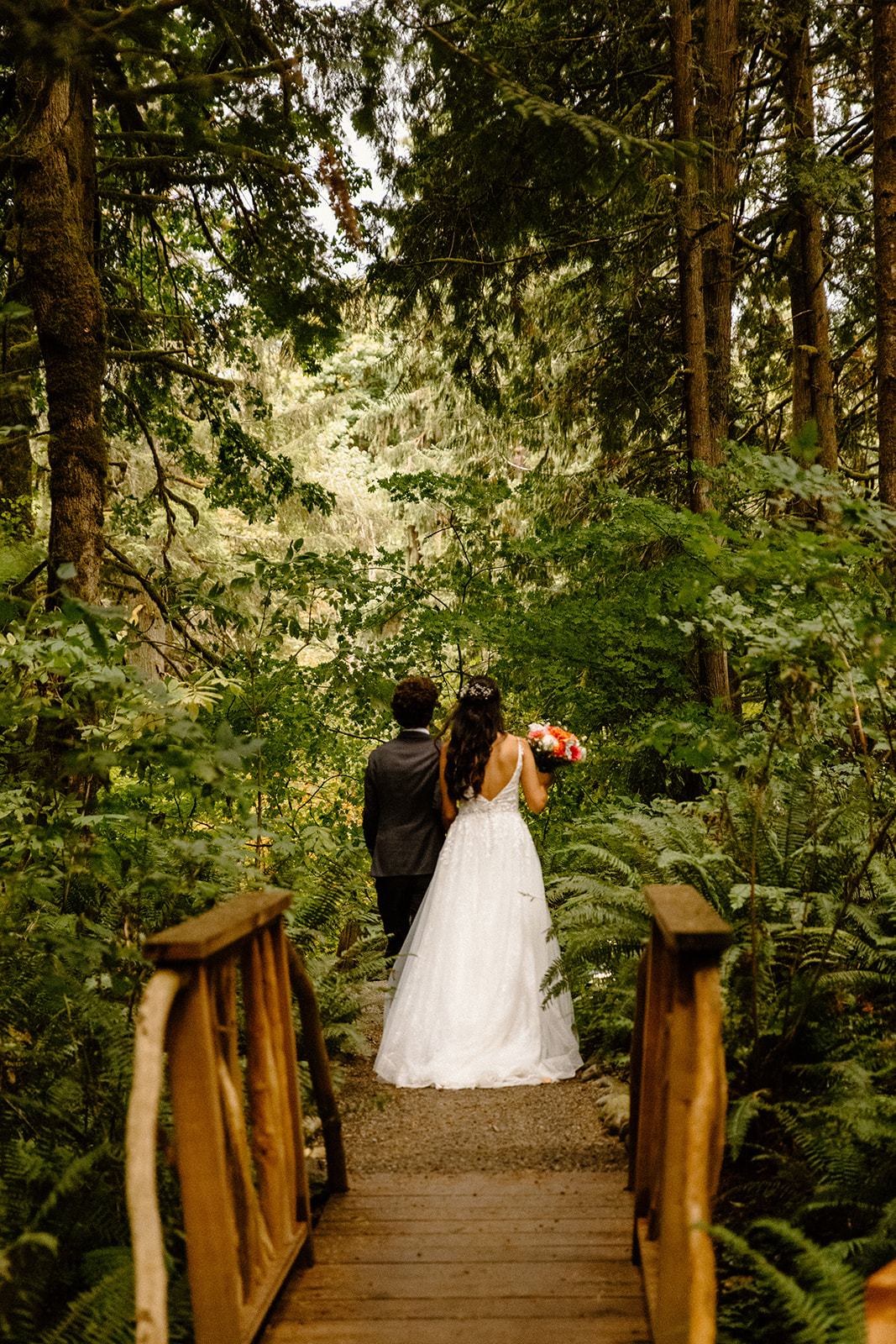 Dreamy Wedding Day At Treehouse Point in Fall City Washington