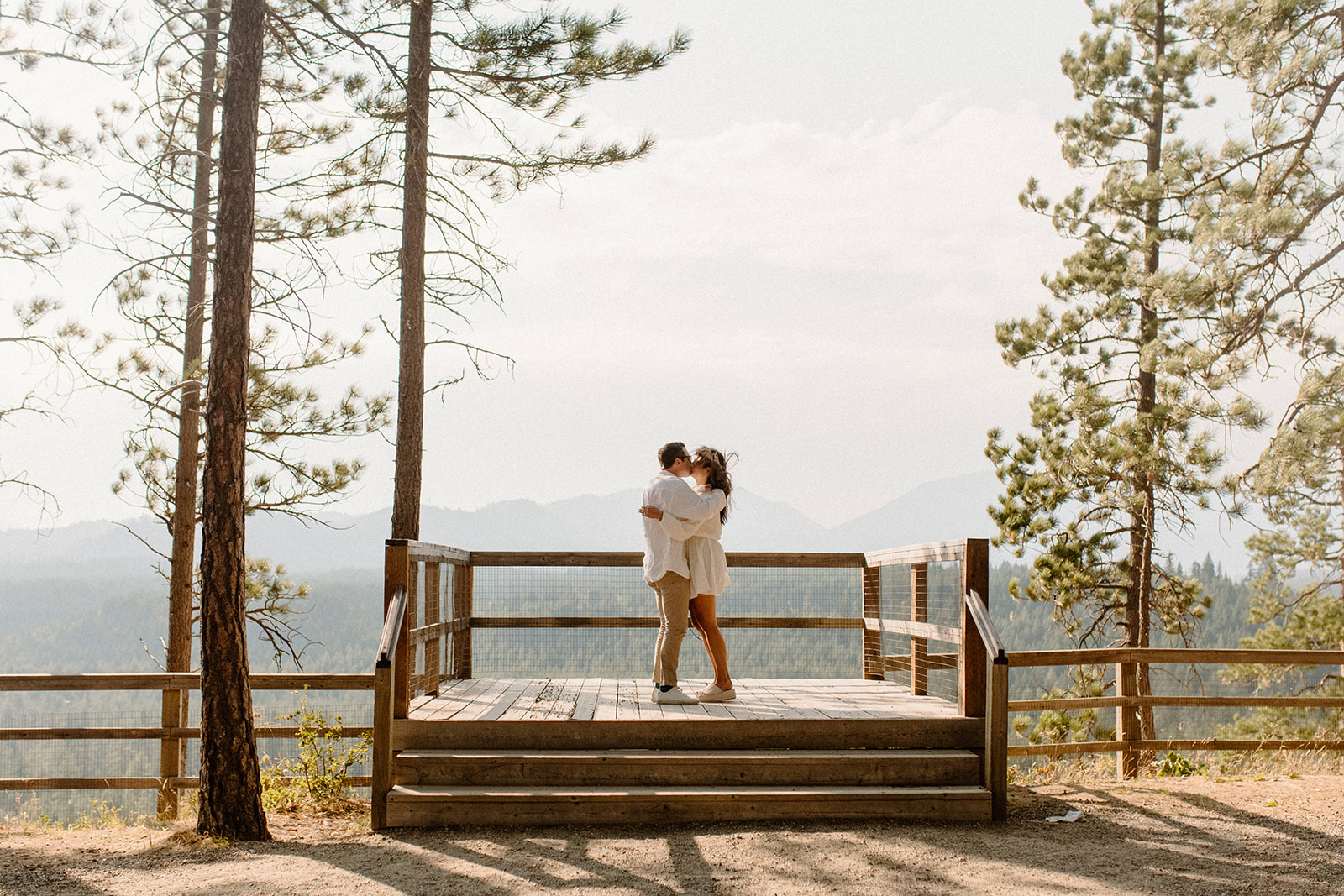 A beautiful surprise proposal photoshoot at Suncadia Resort in Washington