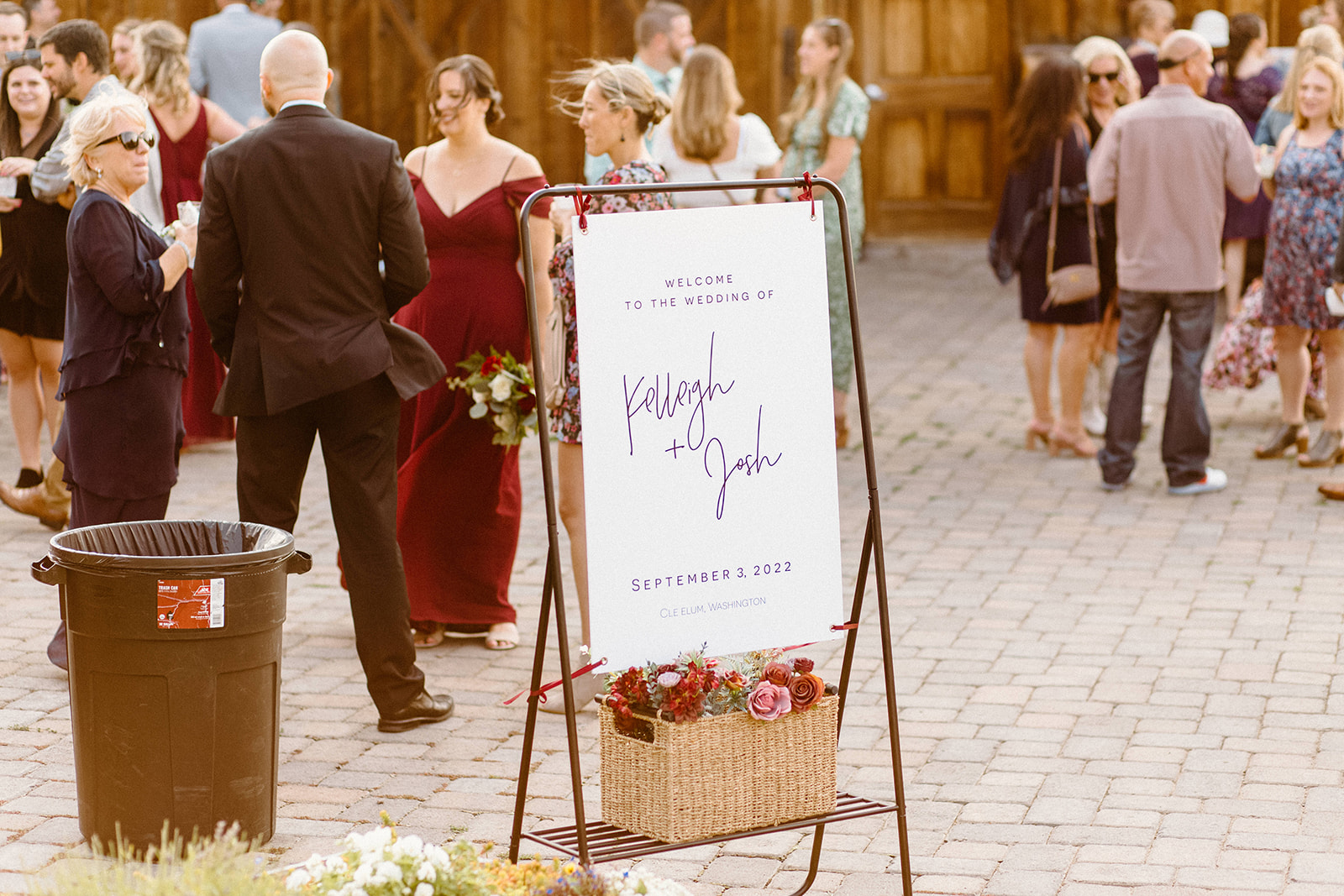 Outdoor Wedding Day detail photos captured by PNW Wedding Photographer