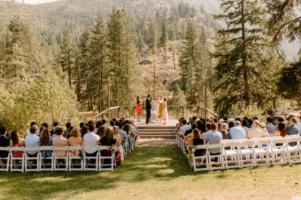 Wildflower Leavenworth Wedding ceremony