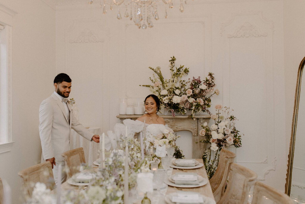 romantic rainy elopement photoshoot