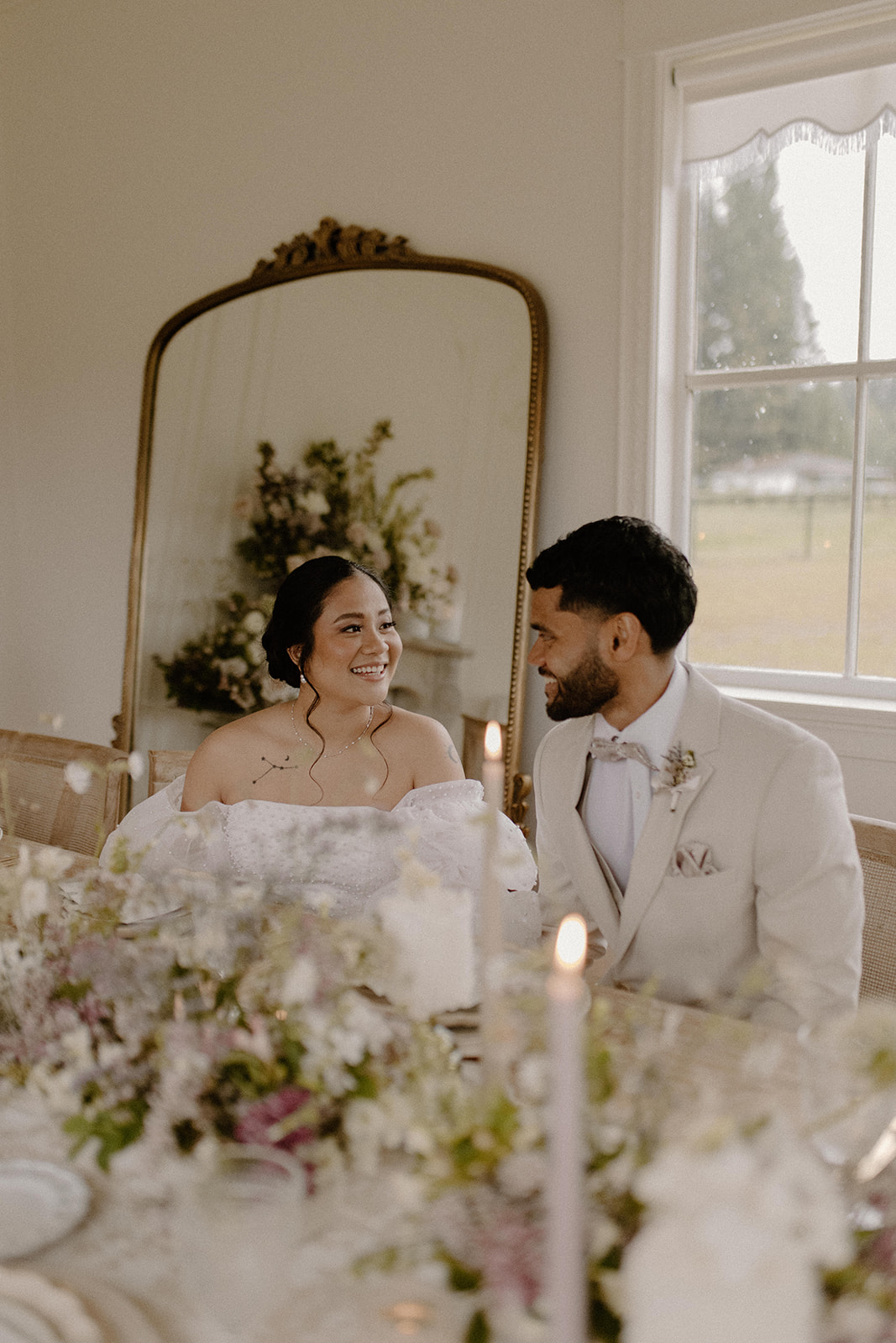 Romantic Rainy Elopement