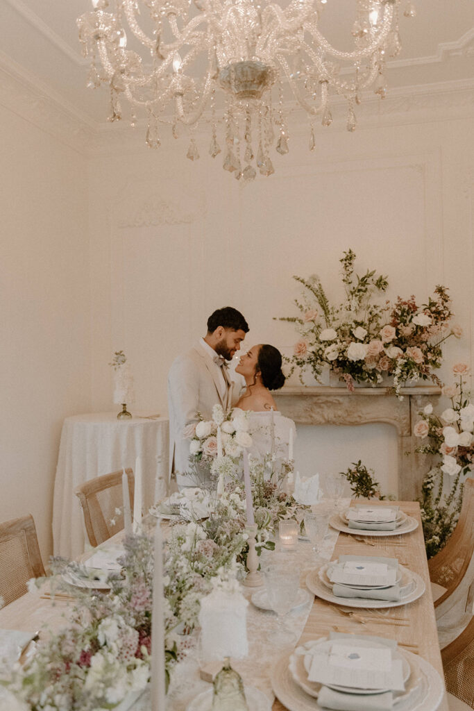 romantic rainy elopement photoshoot