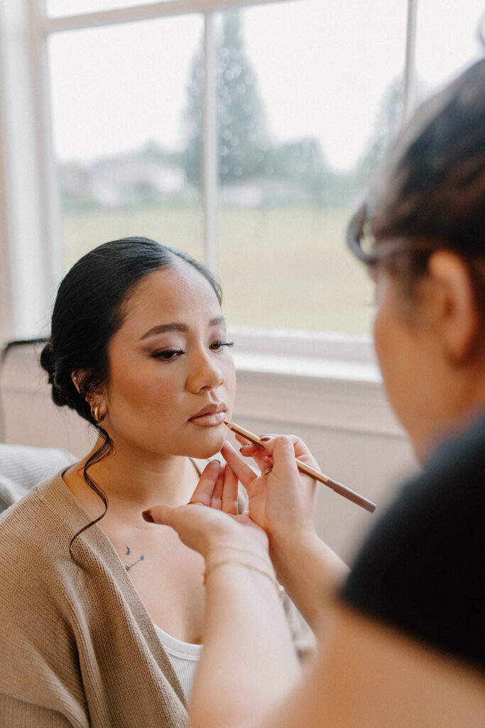 bride makeup