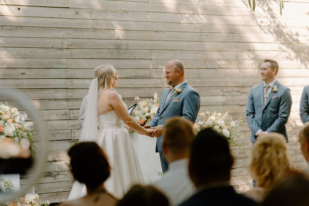 Briarwood Estate Garden Wedding Venue ceremony