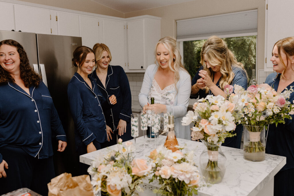 Briarwood Estate Garden Wedding Venue brides getting ready