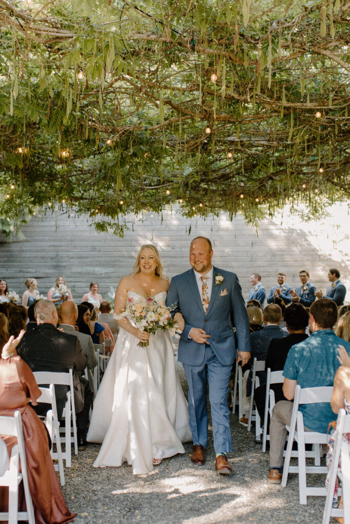 Briarwood Estate Garden Wedding Venue wedding ceremony