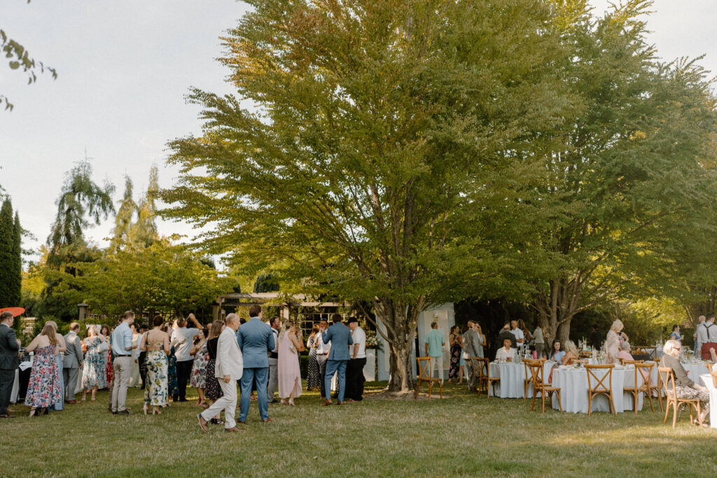 Briarwood Estate Garden Wedding Venue reception