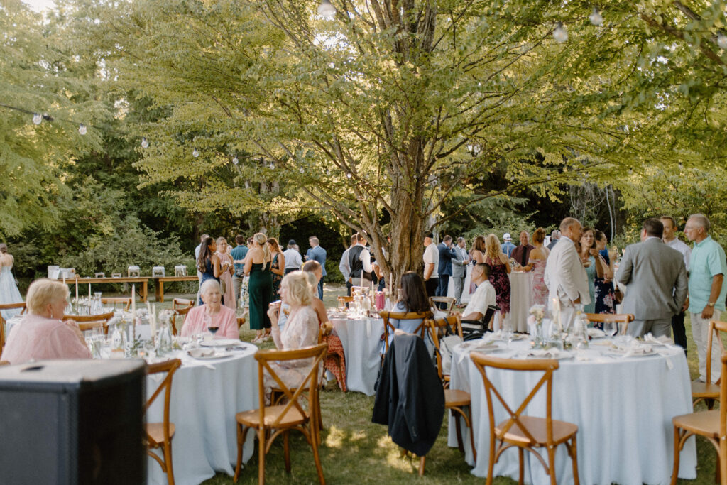 Briarwood Estate Garden Wedding Venue reception