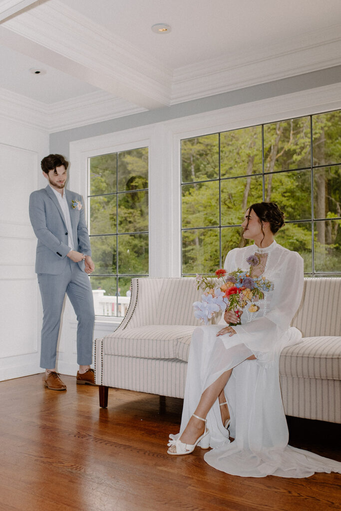 Fox Hollow Garden Wedding Venue getting ready