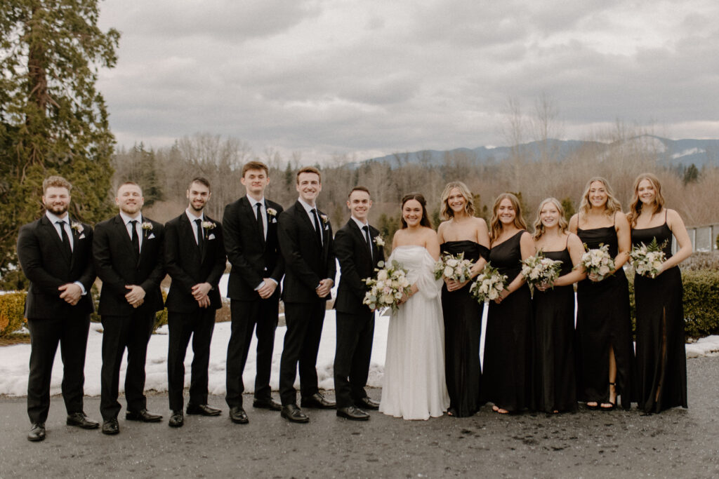 Snowy Winter Wedding at the Olsen Mansion