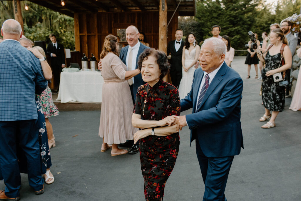 anniversary dance at reception