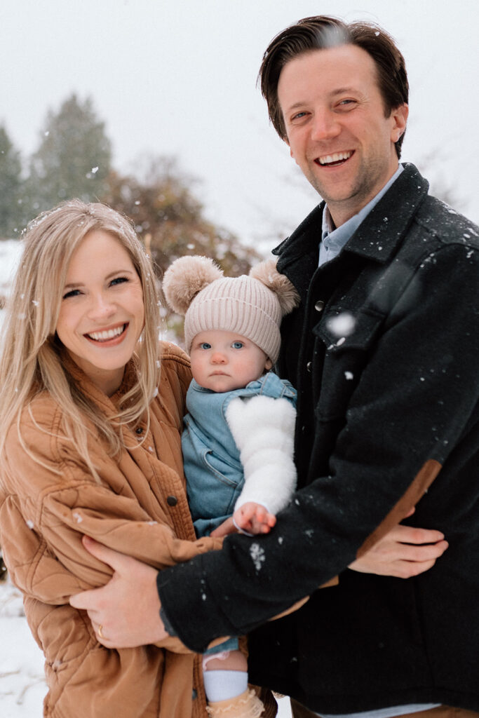 Winter family photos in seattle 