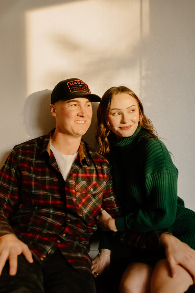 Winter Holiday photoshoot in Seattle