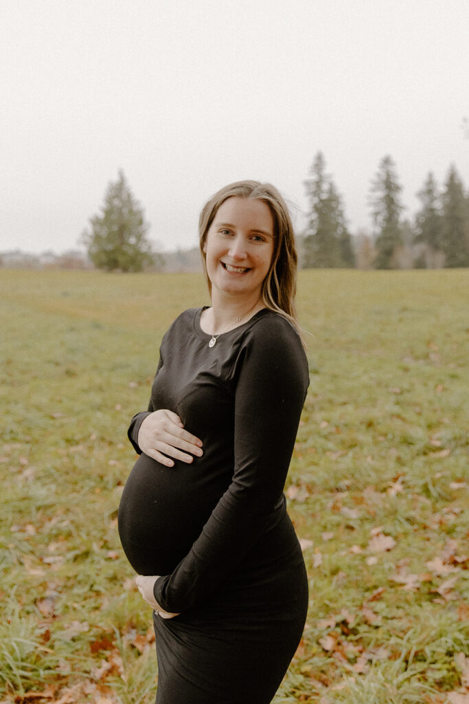 maternity Fall photoshoot in Seattle