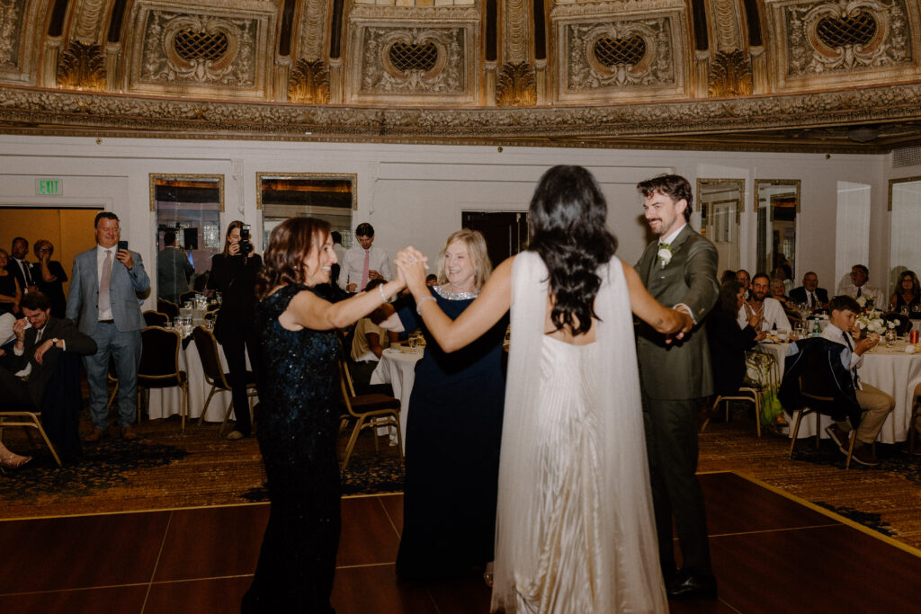 Mother son and mother daughter wedding dances