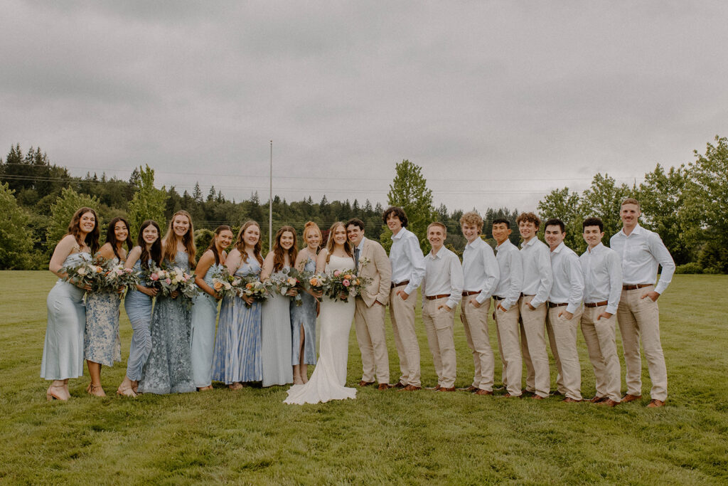 Jardin De Sol Garden Wedding Venue wedding party