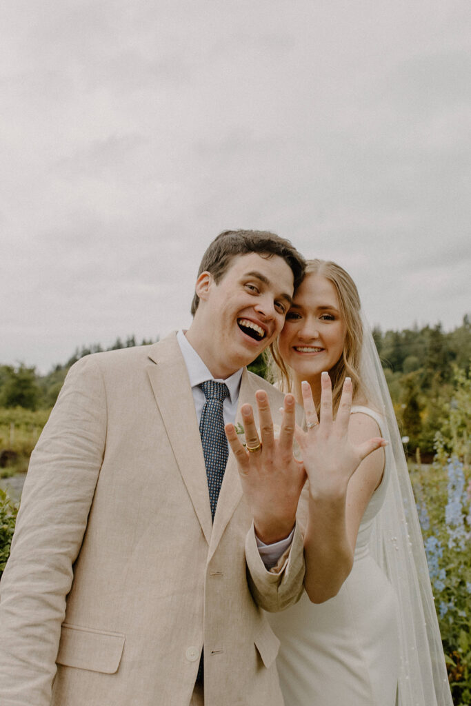 Jardin De Sol Garden Wedding Venue bride and groom portrait