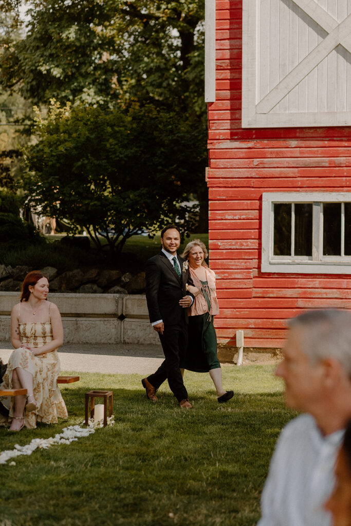 Machais Meadows Wedding Ceremony