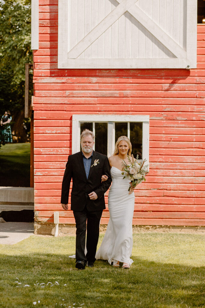 Machais Meadows Wedding Ceremony
