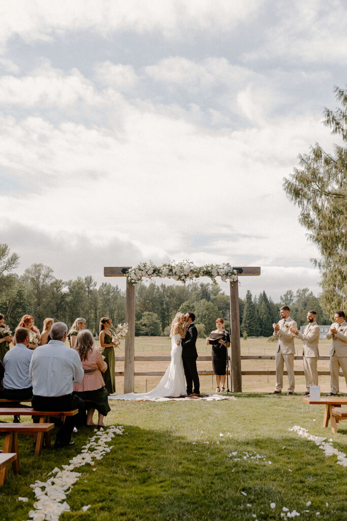 Summer Wedding at the Farm in Snohomish, WA