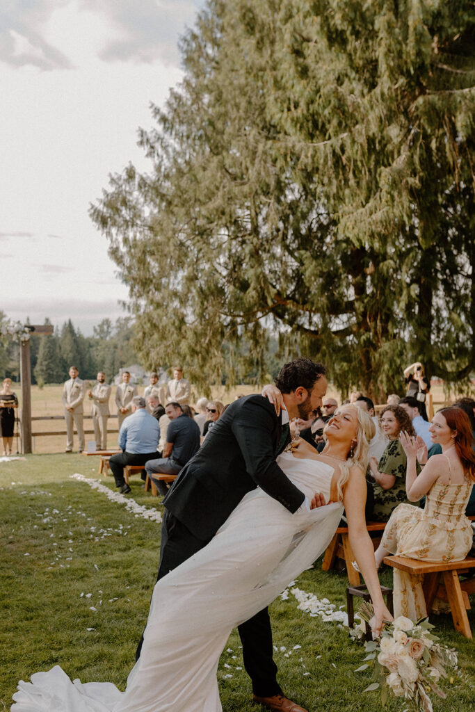 Summer Wedding at the Farm in Snohomish, WA